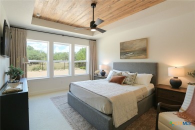 Stunning custom one-story home in the sought-after golf course on Vaaler Creek Golf Club in Texas - for sale on GolfHomes.com, golf home, golf lot