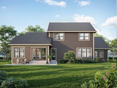 Custom-built by American Elegance Homes with unmatched quality on Noble Hawk Golf Links in Indiana - for sale on GolfHomes.com, golf home, golf lot