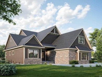 Custom-built by American Elegance Homes with unmatched quality on Noble Hawk Golf Links in Indiana - for sale on GolfHomes.com, golf home, golf lot