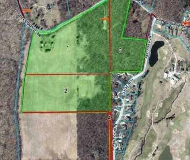 48 + acres of prime residential development land, with 2 sides on Whispering Springs Golf Club in Wisconsin - for sale on GolfHomes.com, golf home, golf lot