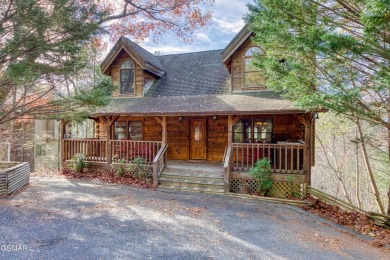 Charming True Log Cabin in Cobbly Nob - Your Mountain Retreat on Bent Creek Golf Course in Tennessee - for sale on GolfHomes.com, golf home, golf lot