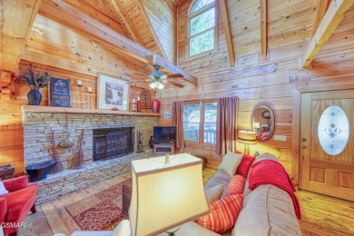 Charming True Log Cabin in Cobbly Nob - Your Mountain Retreat on Bent Creek Golf Course in Tennessee - for sale on GolfHomes.com, golf home, golf lot