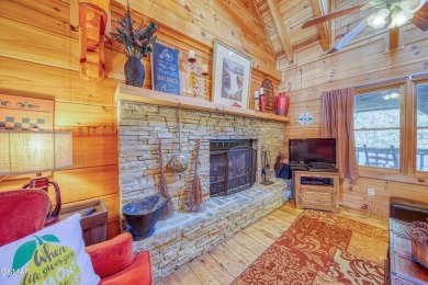 Charming True Log Cabin in Cobbly Nob - Your Mountain Retreat on Bent Creek Golf Course in Tennessee - for sale on GolfHomes.com, golf home, golf lot