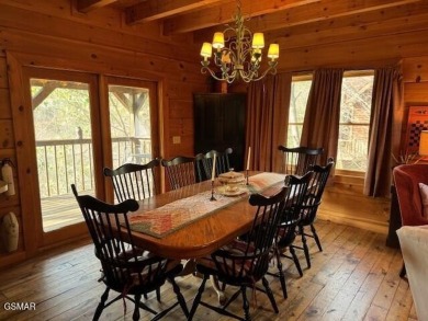 Charming True Log Cabin in Cobbly Nob - Your Mountain Retreat on Bent Creek Golf Course in Tennessee - for sale on GolfHomes.com, golf home, golf lot