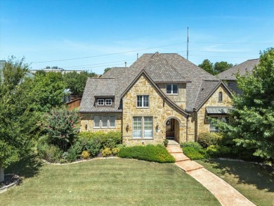 SENSATIONAL new listing in quaint, gated addition overlooking on Shady Oaks Country Club in Texas - for sale on GolfHomes.com, golf home, golf lot