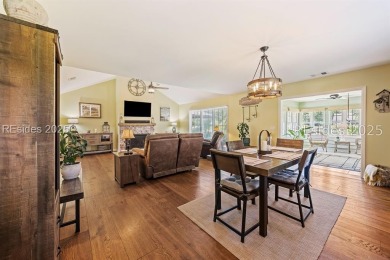 Impeccably updated 3-bedroom, 2-bath home overlooking the 13th on Rose Hill Golf Club in South Carolina - for sale on GolfHomes.com, golf home, golf lot