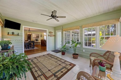 Impeccably updated 3-bedroom, 2-bath home overlooking the 13th on Rose Hill Golf Club in South Carolina - for sale on GolfHomes.com, golf home, golf lot