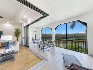 Well appointed first floor unit with serene lake views outside on Talis Park Golf Club in Florida - for sale on GolfHomes.com, golf home, golf lot