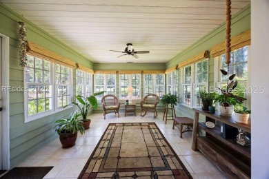 Impeccably updated 3-bedroom, 2-bath home overlooking the 13th on Rose Hill Golf Club in South Carolina - for sale on GolfHomes.com, golf home, golf lot