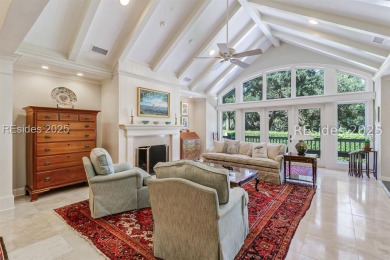Perfectly situated on the second hole of the world-renowned on Harbour Town Golf Links in South Carolina - for sale on GolfHomes.com, golf home, golf lot