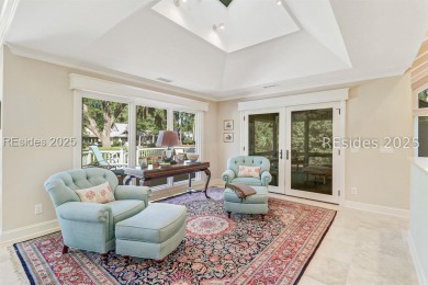 Perfectly situated on the second hole of the world-renowned on Harbour Town Golf Links in South Carolina - for sale on GolfHomes.com, golf home, golf lot