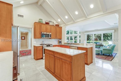 Perfectly situated on the second hole of the world-renowned on Harbour Town Golf Links in South Carolina - for sale on GolfHomes.com, golf home, golf lot