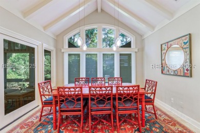 Perfectly situated on the second hole of the world-renowned on Harbour Town Golf Links in South Carolina - for sale on GolfHomes.com, golf home, golf lot