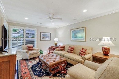 Perfectly situated on the second hole of the world-renowned on Harbour Town Golf Links in South Carolina - for sale on GolfHomes.com, golf home, golf lot