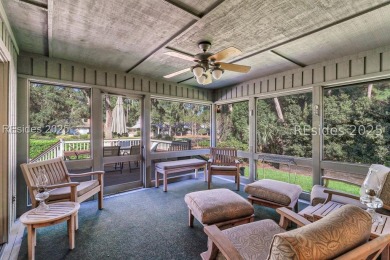 Perfectly situated on the second hole of the world-renowned on Harbour Town Golf Links in South Carolina - for sale on GolfHomes.com, golf home, golf lot