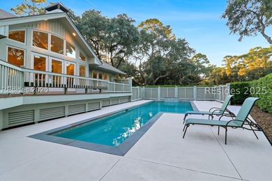 Perfectly situated on the second hole of the world-renowned on Harbour Town Golf Links in South Carolina - for sale on GolfHomes.com, golf home, golf lot