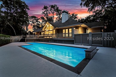 Perfectly situated on the second hole of the world-renowned on Harbour Town Golf Links in South Carolina - for sale on GolfHomes.com, golf home, golf lot