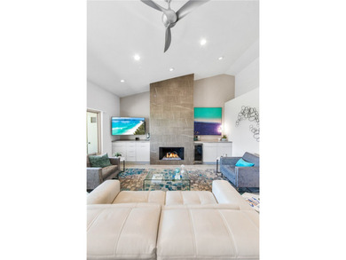 Stunning Oasis Country Club Residence: Inviting entrance and on Oasis Country Club in California - for sale on GolfHomes.com, golf home, golf lot