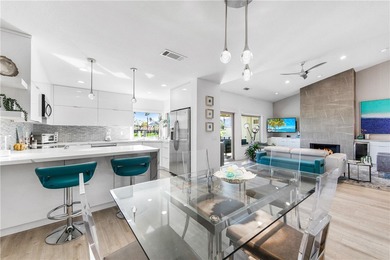 Stunning Oasis Country Club Residence: Inviting entrance and on Oasis Country Club in California - for sale on GolfHomes.com, golf home, golf lot