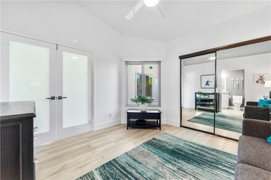 Stunning Oasis Country Club Residence: Inviting entrance and on Oasis Country Club in California - for sale on GolfHomes.com, golf home, golf lot