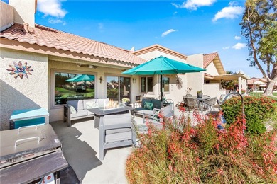 Stunning Oasis Country Club Residence: Inviting entrance and on Oasis Country Club in California - for sale on GolfHomes.com, golf home, golf lot