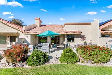 Stunning Oasis Country Club Residence: Inviting entrance and on Oasis Country Club in California - for sale on GolfHomes.com, golf home, golf lot