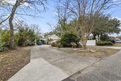 Charming 1960s Beach Cottage - Just 1 Block from the Ocean on Pine Lakes Country Club in South Carolina - for sale on GolfHomes.com, golf home, golf lot