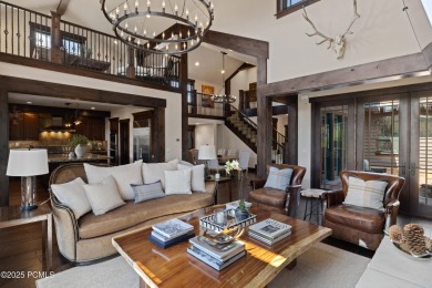 Nestled off the 11th tee box in Tuhaye, this light-filled on Talisker Club At Tuhaye in Utah - for sale on GolfHomes.com, golf home, golf lot