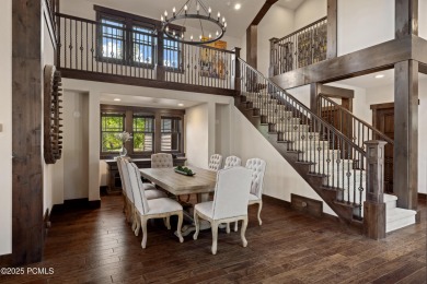 Nestled off the 11th tee box in Tuhaye, this light-filled on Talisker Club At Tuhaye in Utah - for sale on GolfHomes.com, golf home, golf lot