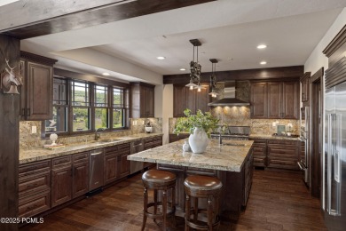 Nestled off the 11th tee box in Tuhaye, this light-filled on Talisker Club At Tuhaye in Utah - for sale on GolfHomes.com, golf home, golf lot