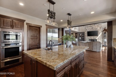 Nestled off the 11th tee box in Tuhaye, this light-filled on Talisker Club At Tuhaye in Utah - for sale on GolfHomes.com, golf home, golf lot