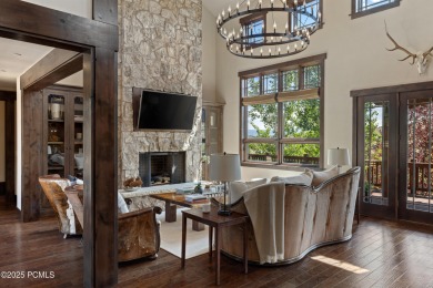 Nestled off the 11th tee box in Tuhaye, this light-filled on Talisker Club At Tuhaye in Utah - for sale on GolfHomes.com, golf home, golf lot