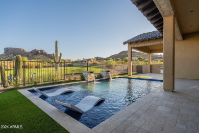 Beautiful new custom home located in Gold Canyon East at Barkley on Gold Canyon Golf Resort  in Arizona - for sale on GolfHomes.com, golf home, golf lot