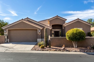 Santa Barbara model,  3-bed, 2-bath + den home overlooking the on Heritage Highlands At Dove Mountain in Arizona - for sale on GolfHomes.com, golf home, golf lot