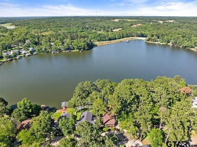 Enjoy breathtaking lake views from nearly every room in this on Hide-A-Way Lake Golf Course in Texas - for sale on GolfHomes.com, golf home, golf lot