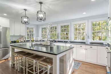 Stately Brick Home nestled on half an acre bordering acres of on Glenmore Country Club in Virginia - for sale on GolfHomes.com, golf home, golf lot