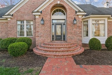 Elegant mostly first level all-brick home in Ford's Colony on Fords Colony Country Club in Virginia - for sale on GolfHomes.com, golf home, golf lot