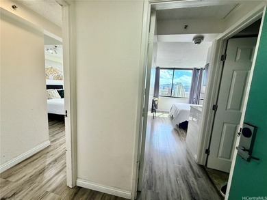 Stunning high floor one bedroom condo at Waikiki Hawaiian on Ala Wai Golf Course in Hawaii - for sale on GolfHomes.com, golf home, golf lot