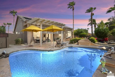 Located on a PRIVATE corner lot offering an ''OASIS  setting'' on Tuscany Falls At Pebble Creek in Arizona - for sale on GolfHomes.com, golf home, golf lot