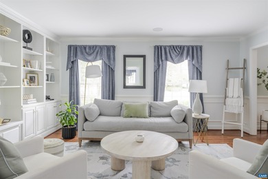 Stately Brick Home nestled on half an acre bordering acres of on Glenmore Country Club in Virginia - for sale on GolfHomes.com, golf home, golf lot