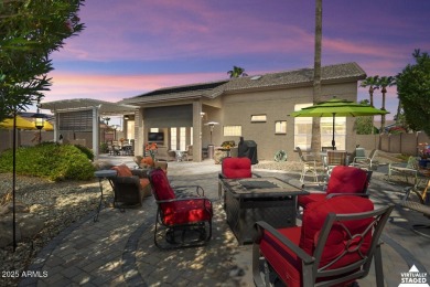 Located on a PRIVATE corner lot offering an ''OASIS  setting'' on Tuscany Falls At Pebble Creek in Arizona - for sale on GolfHomes.com, golf home, golf lot