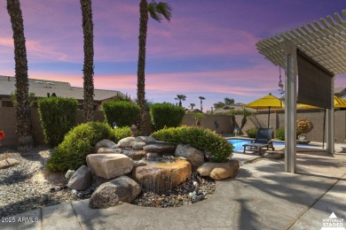 Located on a PRIVATE corner lot offering an ''OASIS  setting'' on Tuscany Falls At Pebble Creek in Arizona - for sale on GolfHomes.com, golf home, golf lot