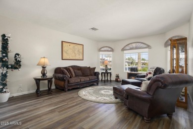 Located on a PRIVATE corner lot offering an ''OASIS  setting'' on Tuscany Falls At Pebble Creek in Arizona - for sale on GolfHomes.com, golf home, golf lot