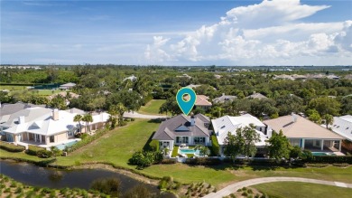 Stunning Orchid Island home with beautiful golf view of the14th on Orchid Island Golf and Beach Club in Florida - for sale on GolfHomes.com, golf home, golf lot