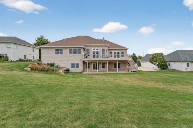 Discover this beautifully updated 4-bedroom, 3.5-bath home in on Hawks Landing Golf Club in Wisconsin - for sale on GolfHomes.com, golf home, golf lot