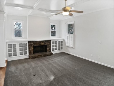 Welcome home to this charming 4-bedroom, 3.5-bath residence on Trophy Club of Apalachee in Georgia - for sale on GolfHomes.com, golf home, golf lot