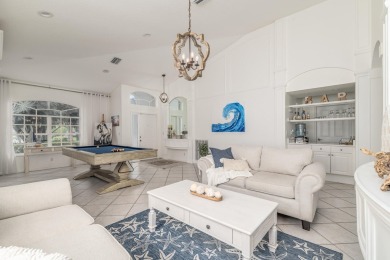 NEW ROOF! This spacious home with updated, kitchen and bathrooms on Santa Lucia River Club in Florida - for sale on GolfHomes.com, golf home, golf lot