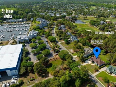 Love Golf and The Marina? This is the Home For You | Founders on Members Club At St. James Plantation in North Carolina - for sale on GolfHomes.com, golf home, golf lot