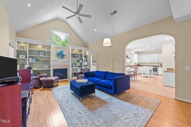 Fall in love with this beautiful custom-built brick front home on The Neuse Golf Club in North Carolina - for sale on GolfHomes.com, golf home, golf lot
