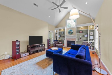 Fall in love with this beautiful custom-built brick front home on The Neuse Golf Club in North Carolina - for sale on GolfHomes.com, golf home, golf lot